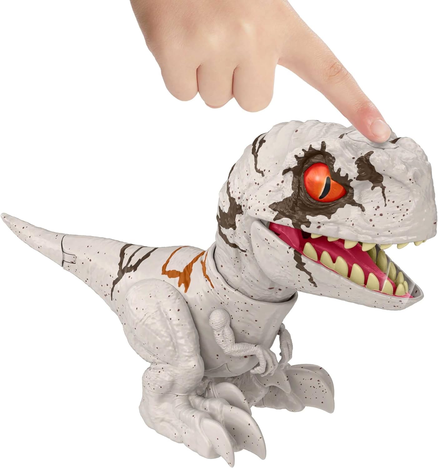 Jurassic World Atrociraptor Roady Roars Speed Dino Ghost Dinosaurio Interactivo.