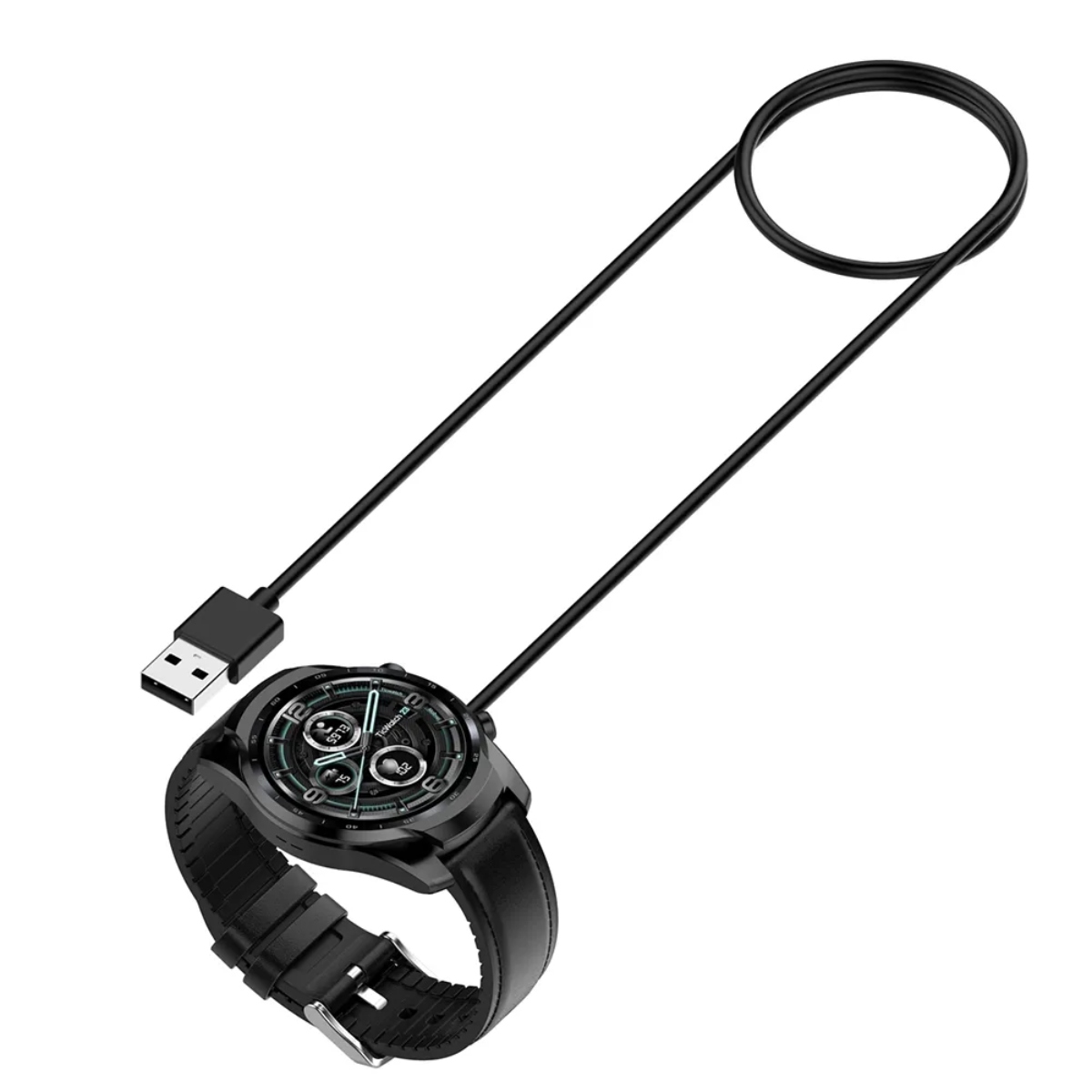 Cargador USB para Reloj Inteligente Compatible Con Ticwatch 1 m