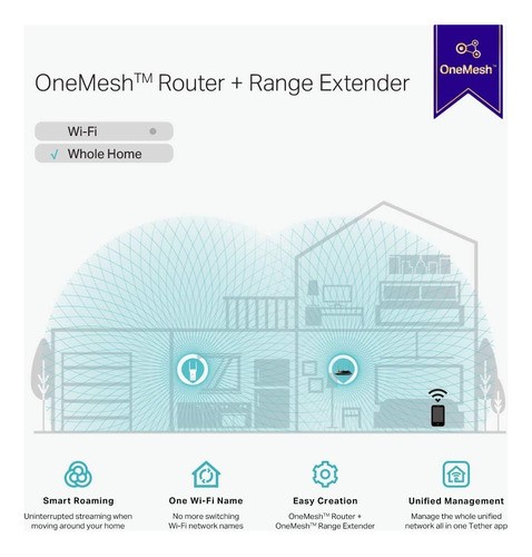 "Router Tp-link Archer A7 Ac1750 Dual Band Onemesh Alexa Version 5.8 Gigabit negro "