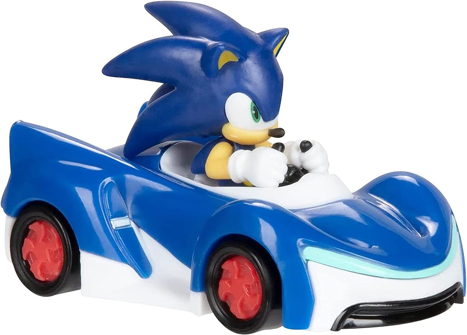 Figura Sonic The Hedgehog Carrito Racer Sonic Colección Regalo