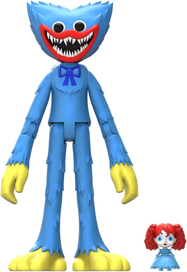 Figura Poppy Playtime Scary Huggy Wuggy Colección