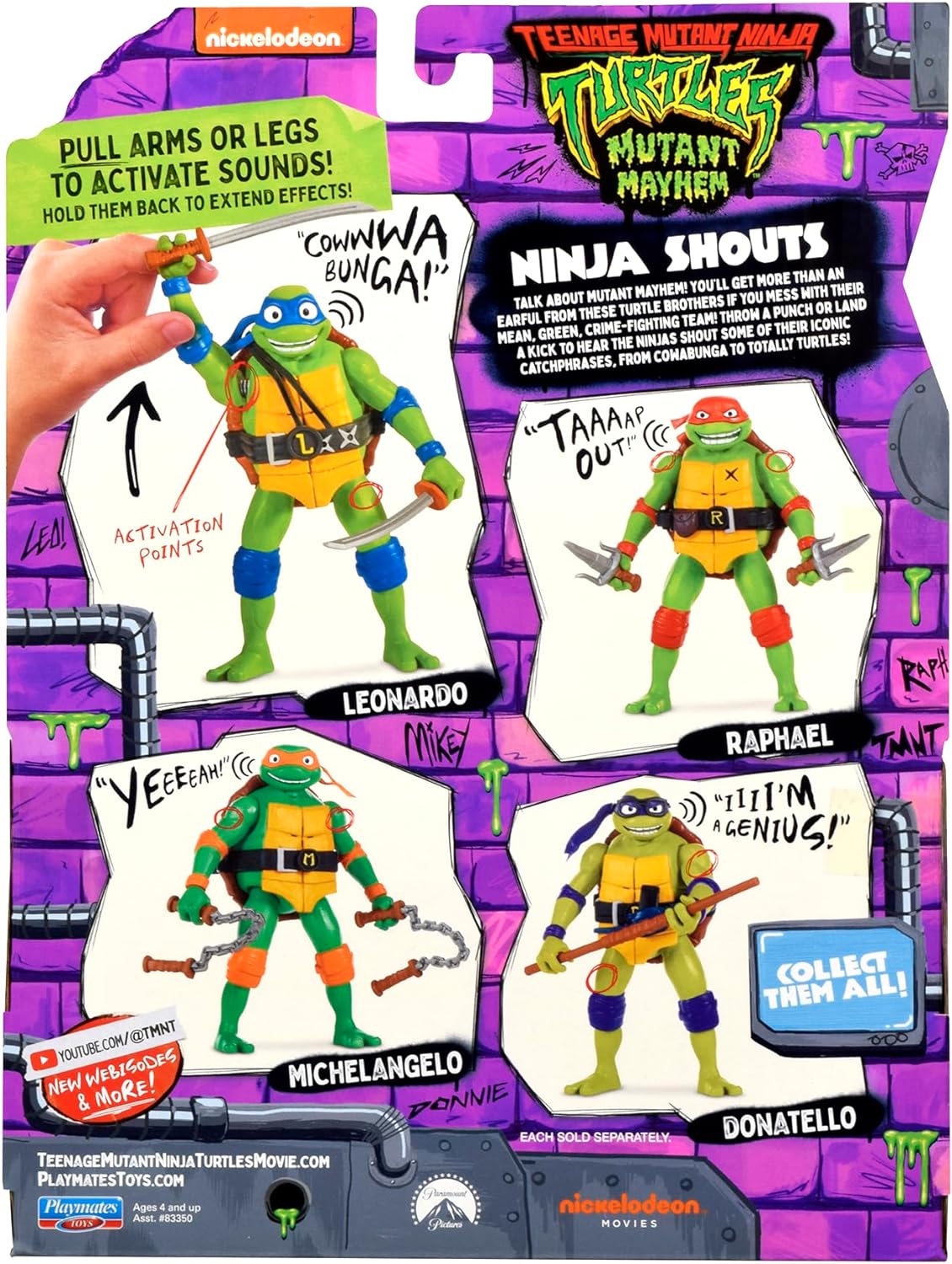Figura Teenage Mutant Ninja Turtles Leonardo Deluxe Colección