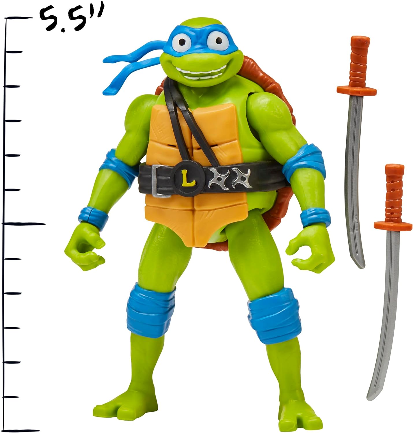 Figura Teenage Mutant Ninja Turtles Leonardo Deluxe Colección