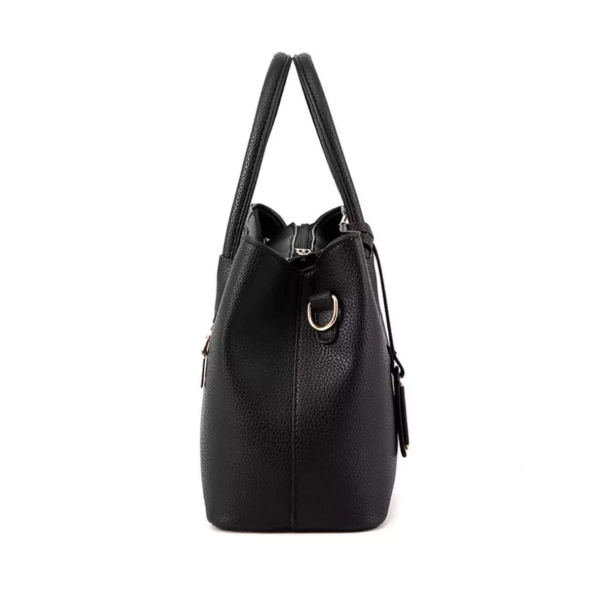 Bolsa Tote Bag Casual Gran Capacidad Negro.