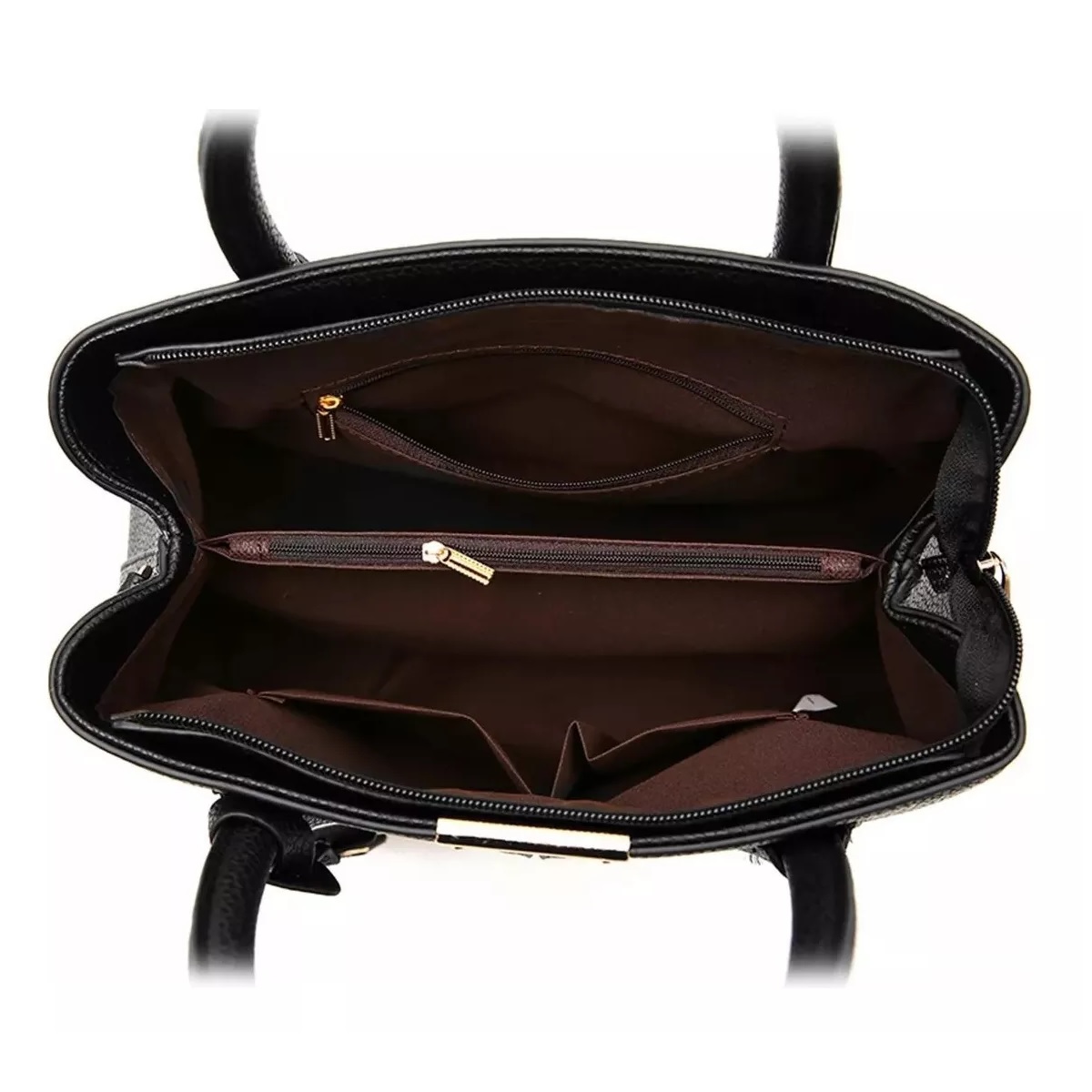 Bolsa Tote Bag Casual Gran Capacidad Negro.