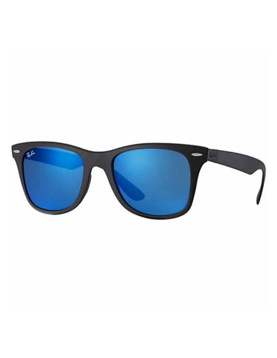 Lentes de sol Ray Ban Rb4195 601S/55 Wayfarer Liteforce Azul Espejo