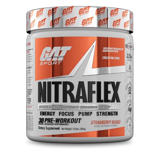 Pre Entreno Nitraflex 30 serv GAT.