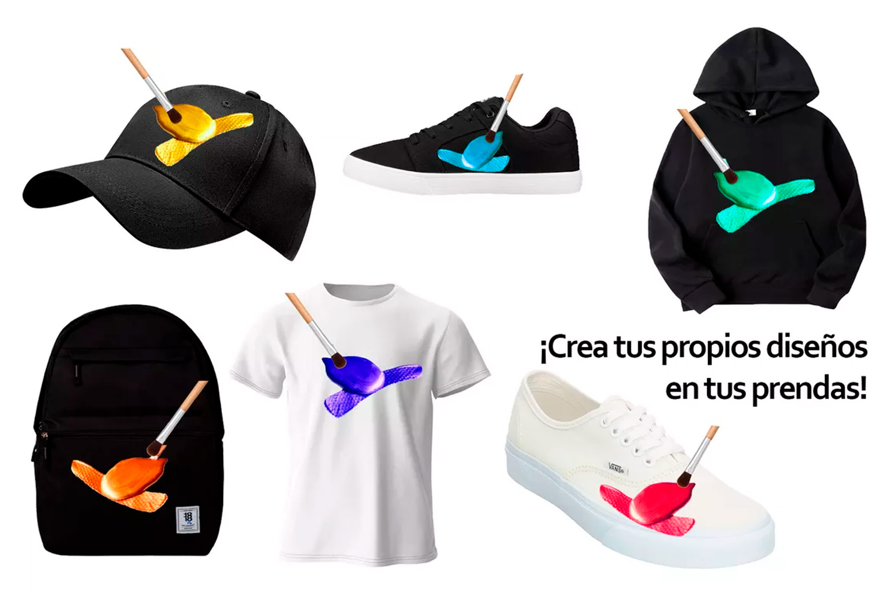 Pintura Metalica Textil Tenis Mochilas Playeras Ropa Gorras