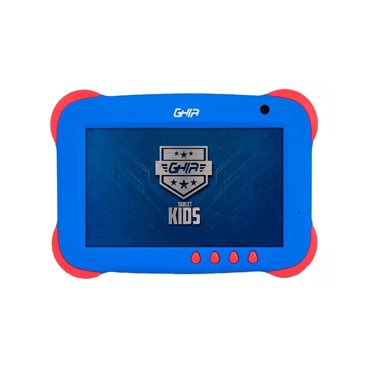 Tablet 7 Kids Niños 1gb 8gb 2cam Wifi Uso Rudo Azul Goma niños niña juegos gamer video portatil.