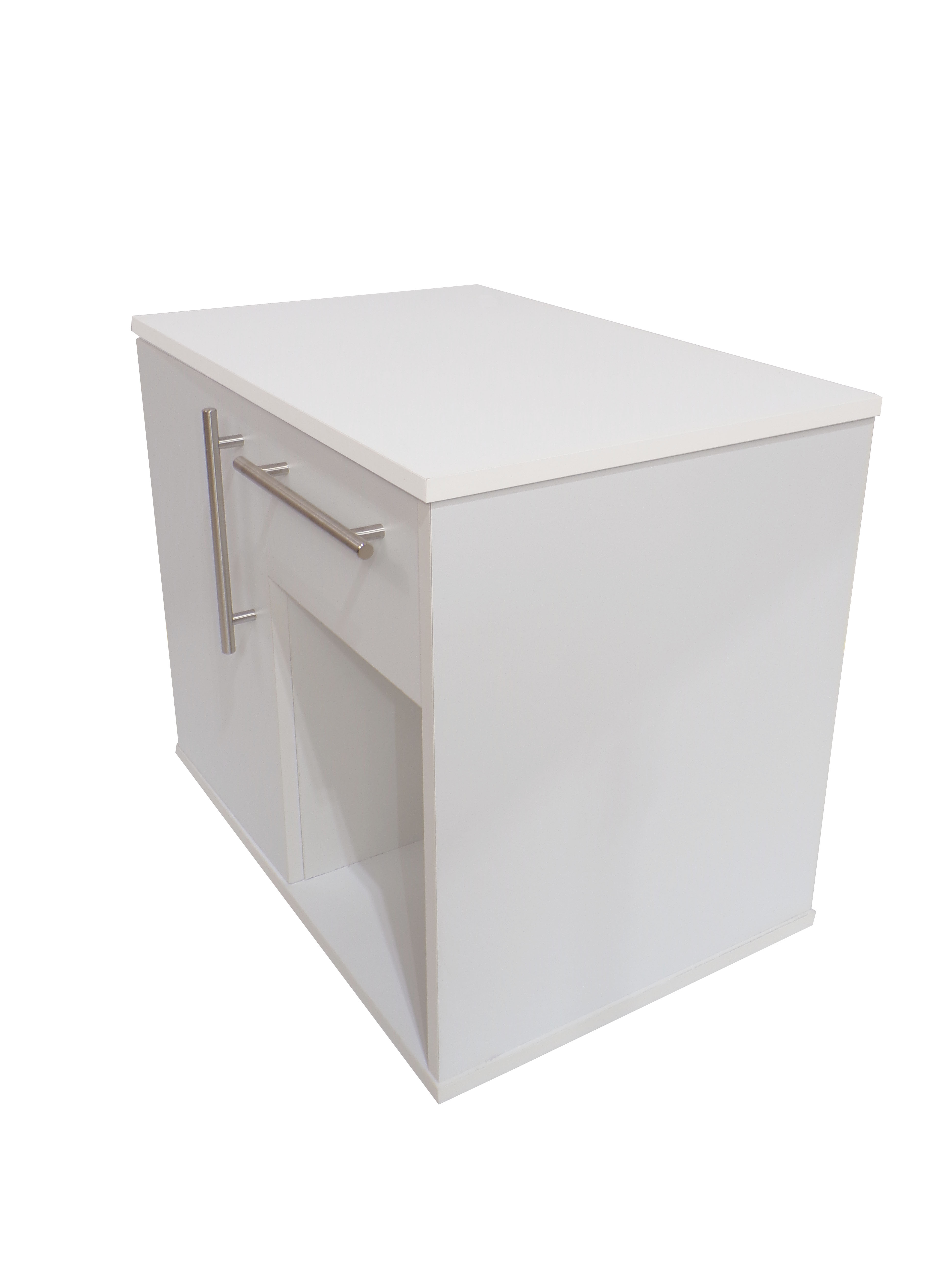 Gabinete Para Baño Con Puerta Y Cajón Sin Lavabo Y Monomando