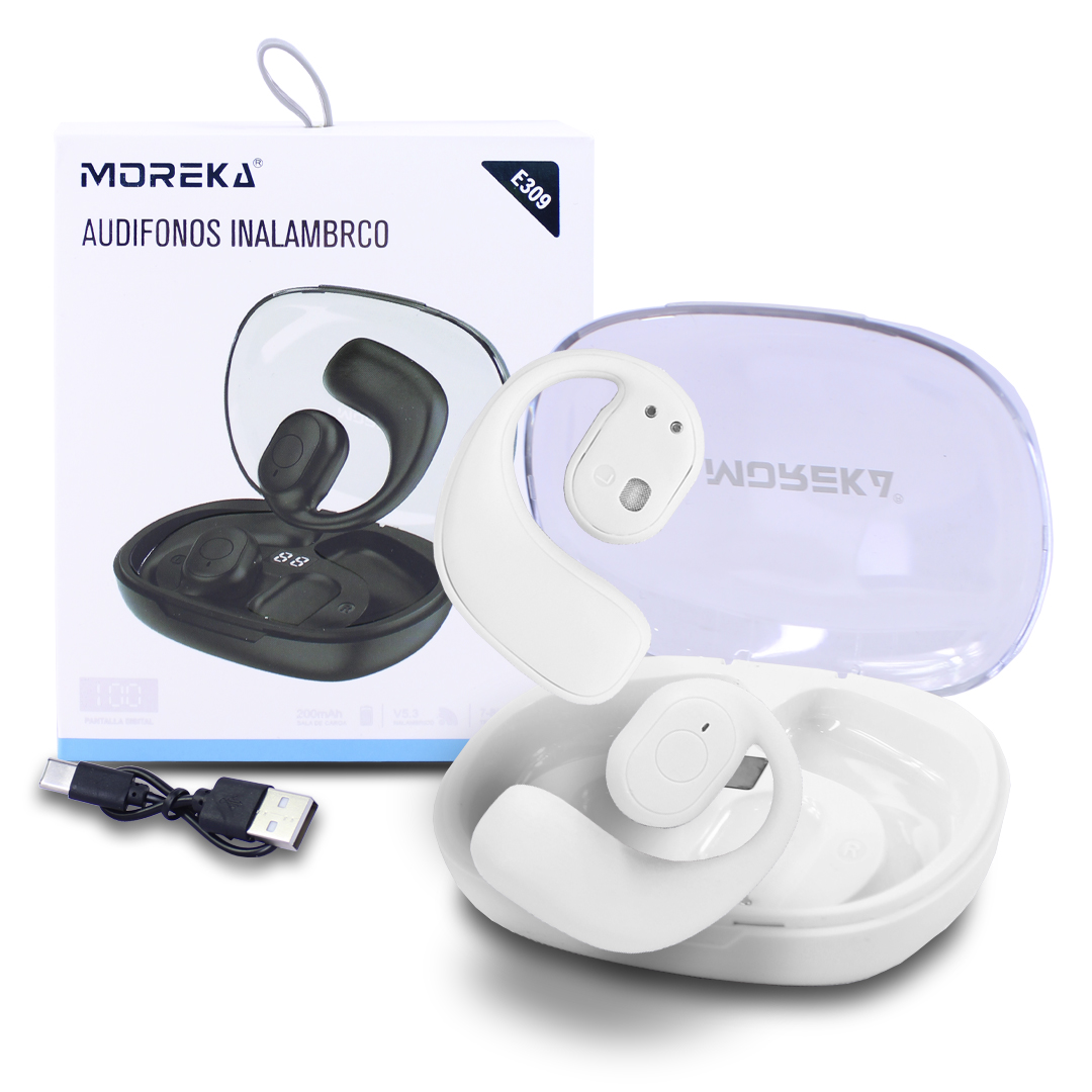 Audifonos Inalambricos Moreka E309 Baja Lactancia .