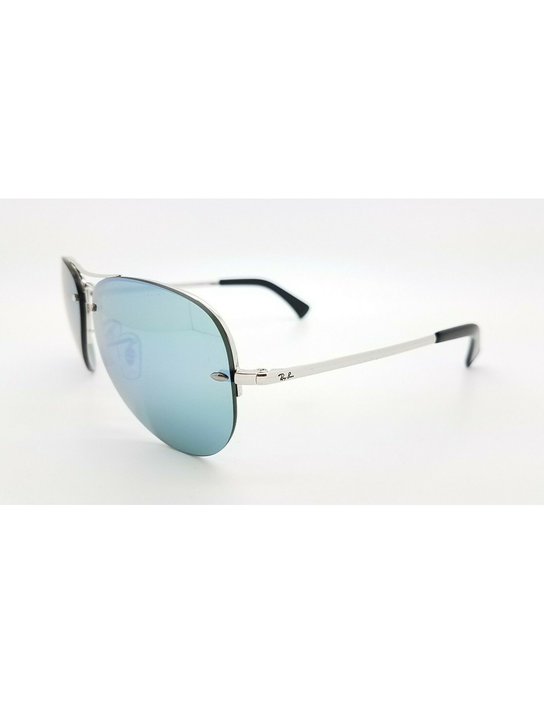 Lentes de sol Ray Ban RB3449 003/30 Aviator Gris espejo Plateado