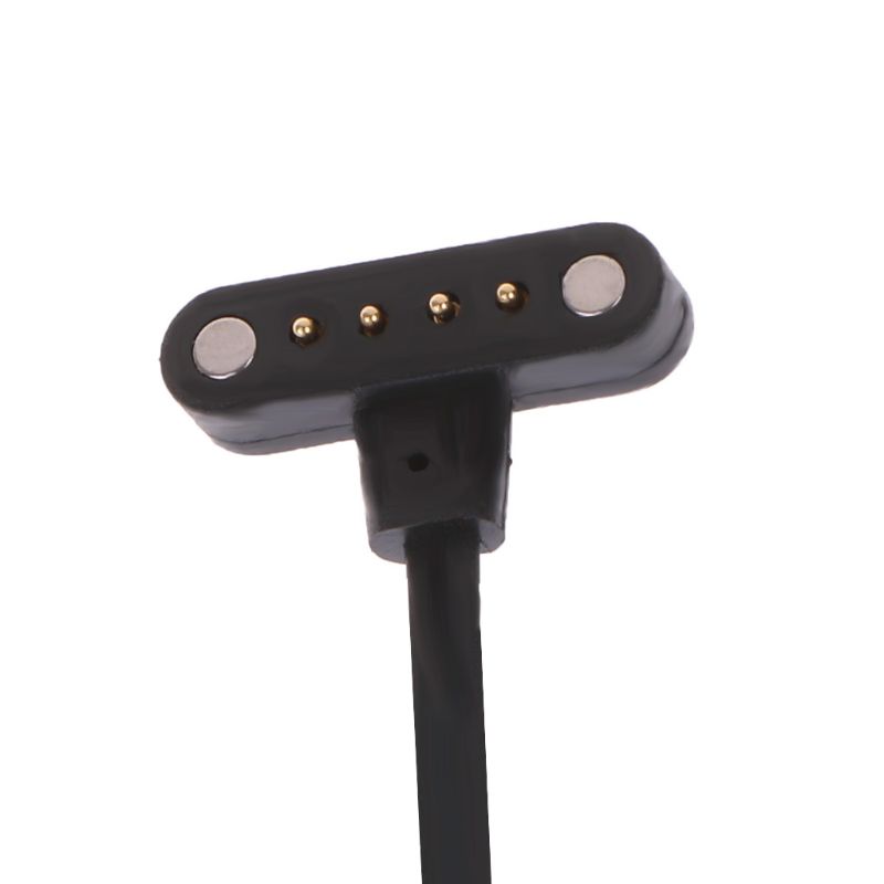 Cargador Magnético Para Smart Watch Reloj Inteligente 4 Pines 9 Mm. En forma de T.