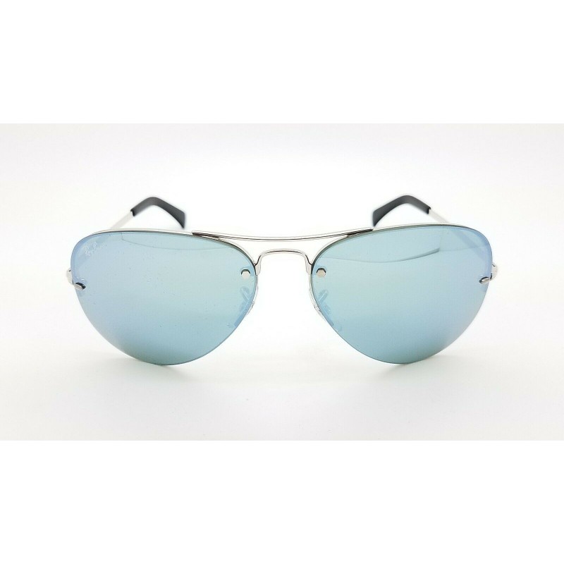 Lentes de sol Ray Ban RB3449 003/30 Aviator Gris espejo Plateado