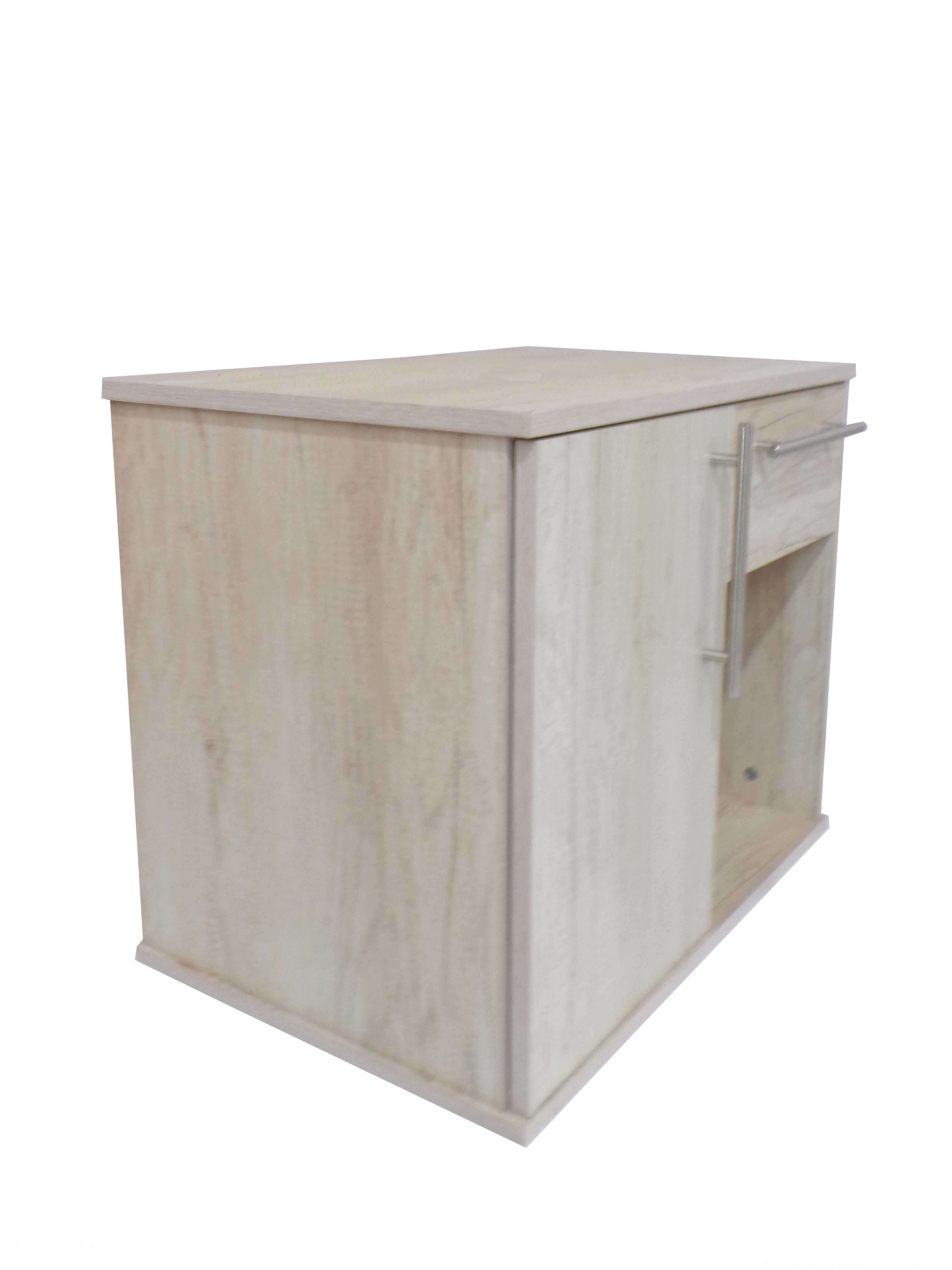 Gabinete Para Baño Con Puerta Y Cajón Sin Lavabo Y Monomando