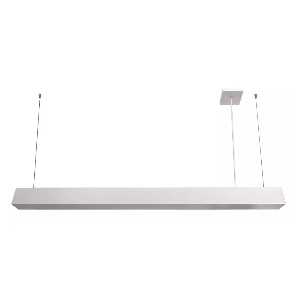 Luminario Colgante Led 6500k Cuerpo Aluminio Blanco Maxxi.