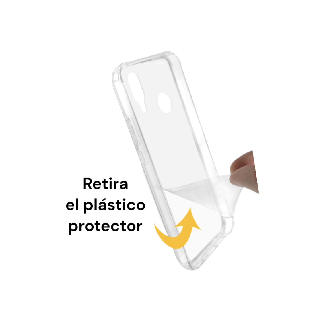 Funda Acrigel Transparente con MagSafe más Mica de Cristal Gratis para iPhone XR.