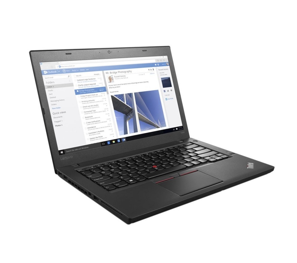 Laptop Lenovo ThinkPad T470- 14"- Core i5 6ta Gen- 8GB Ram, 512GB SSD- WINDOWS 10 Pro- Equipo Clase A, Reacondicionado.