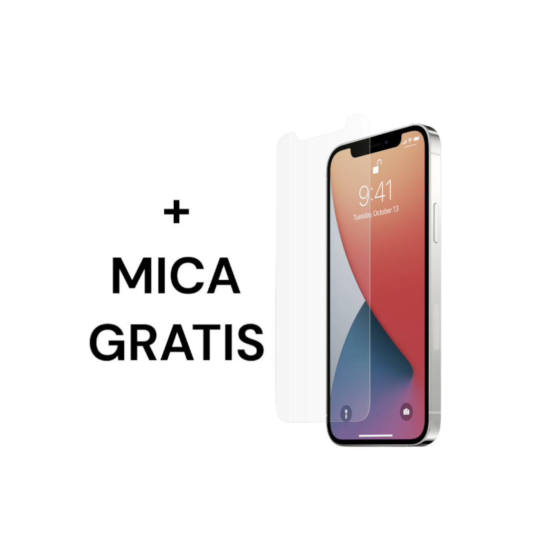 Funda Acrigel Transparente con MagSafe más Mica de Cristal Gratis para iPhone XR.