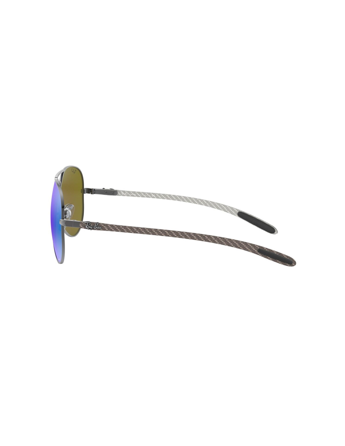 Lentes de sol Ray Ban Rb8317CH 029/A1 Aviator Chromance Azul Fibra Carbono