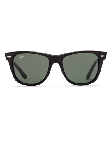 Lentes de sol Ray Ban Rb2140 901s Wayfarer Negro 50mm Matte Black Green G-15 Lenses
