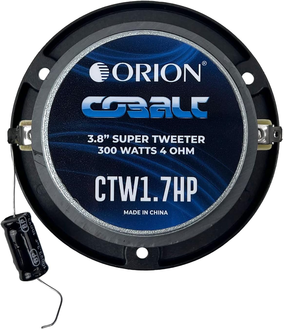 Bocina CTW1.7HP  3.8" 300W Orion Cobalto Bala Súper Tweeter Stereo.