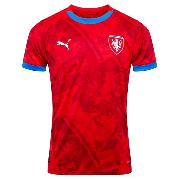 Nuevo! Jersey Republica Checa Eurocopa 2024/2025 Titular Local Roja Talla S.