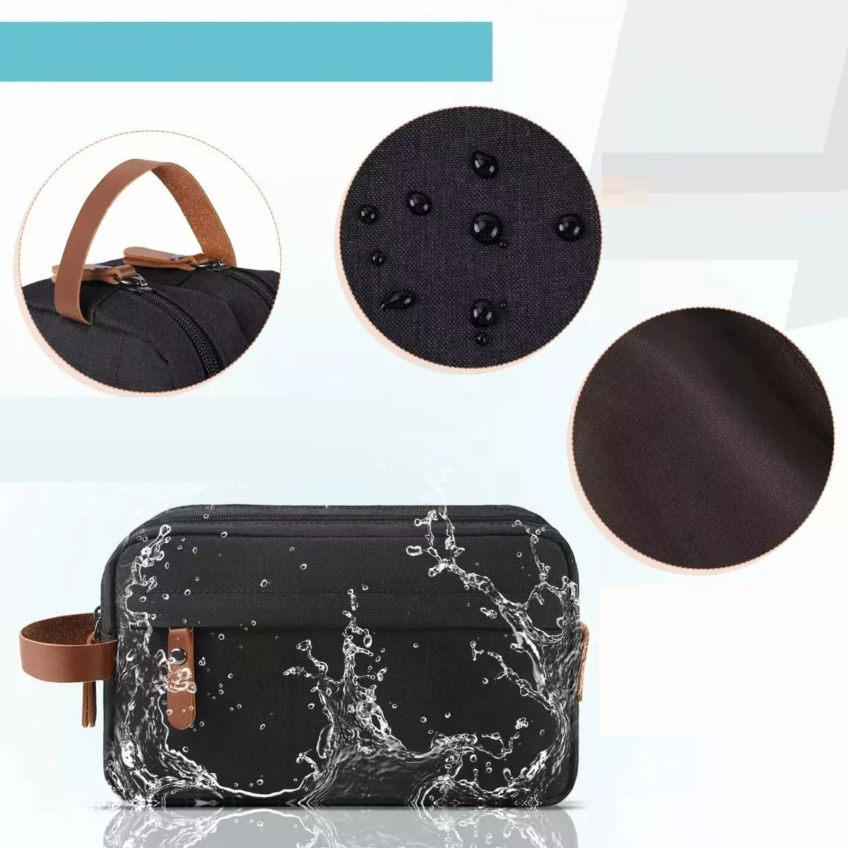 Neceseres Sobaquera Para Hombre Bolsa Organizador De Viaje