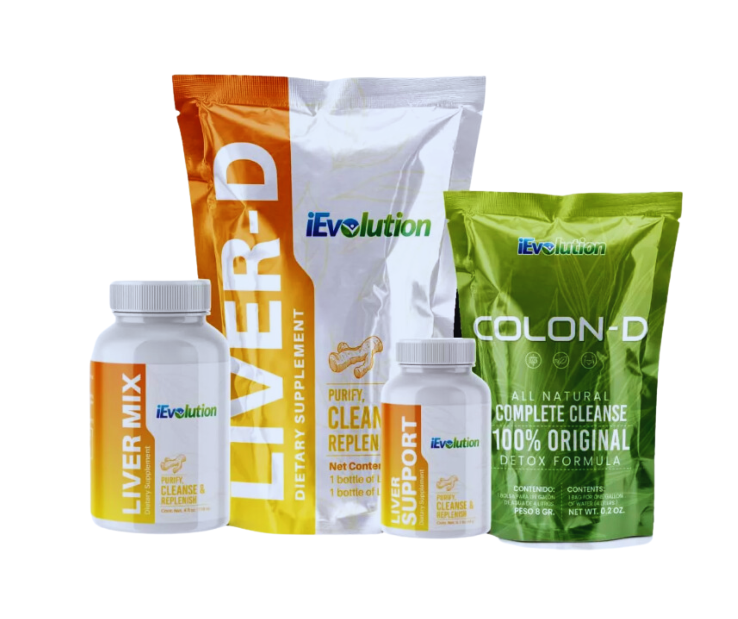 Kit De Desintoxicación De iEvolution 7d-challenge Paquete