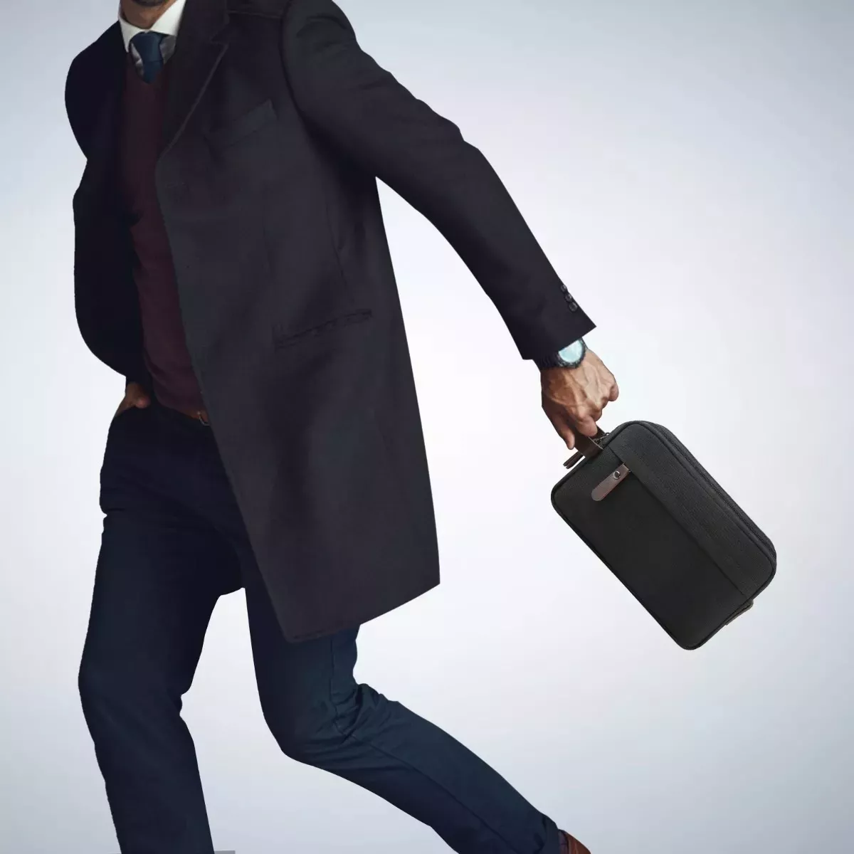 Neceseres Sobaquera Para Hombre Bolsa Organizador De Viaje
