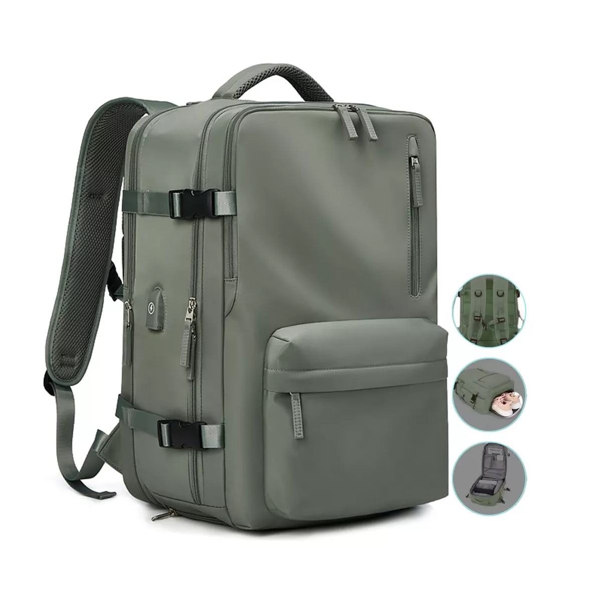Mochila Multifuncional Bolsa De Viaje De Gran Capacidad