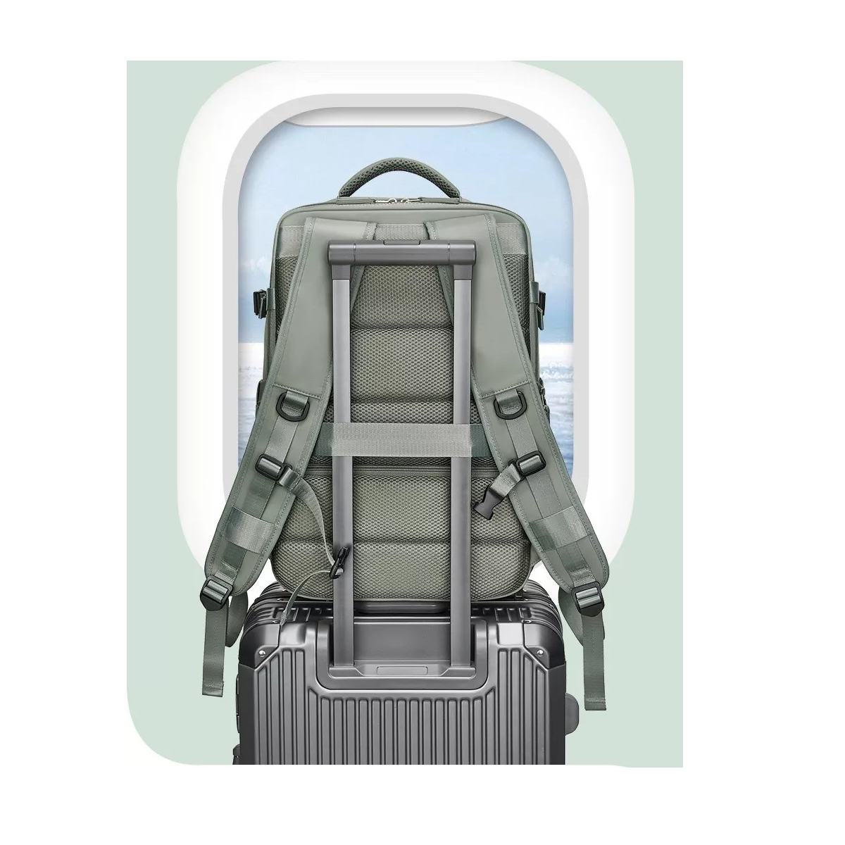 Mochila Multifuncional Bolsa De Viaje De Gran Capacidad