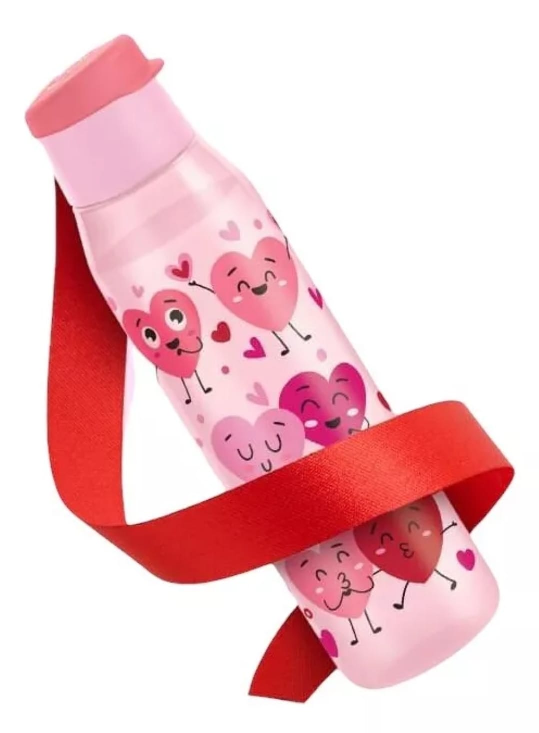 Botellas para agua de 750ml corazones .