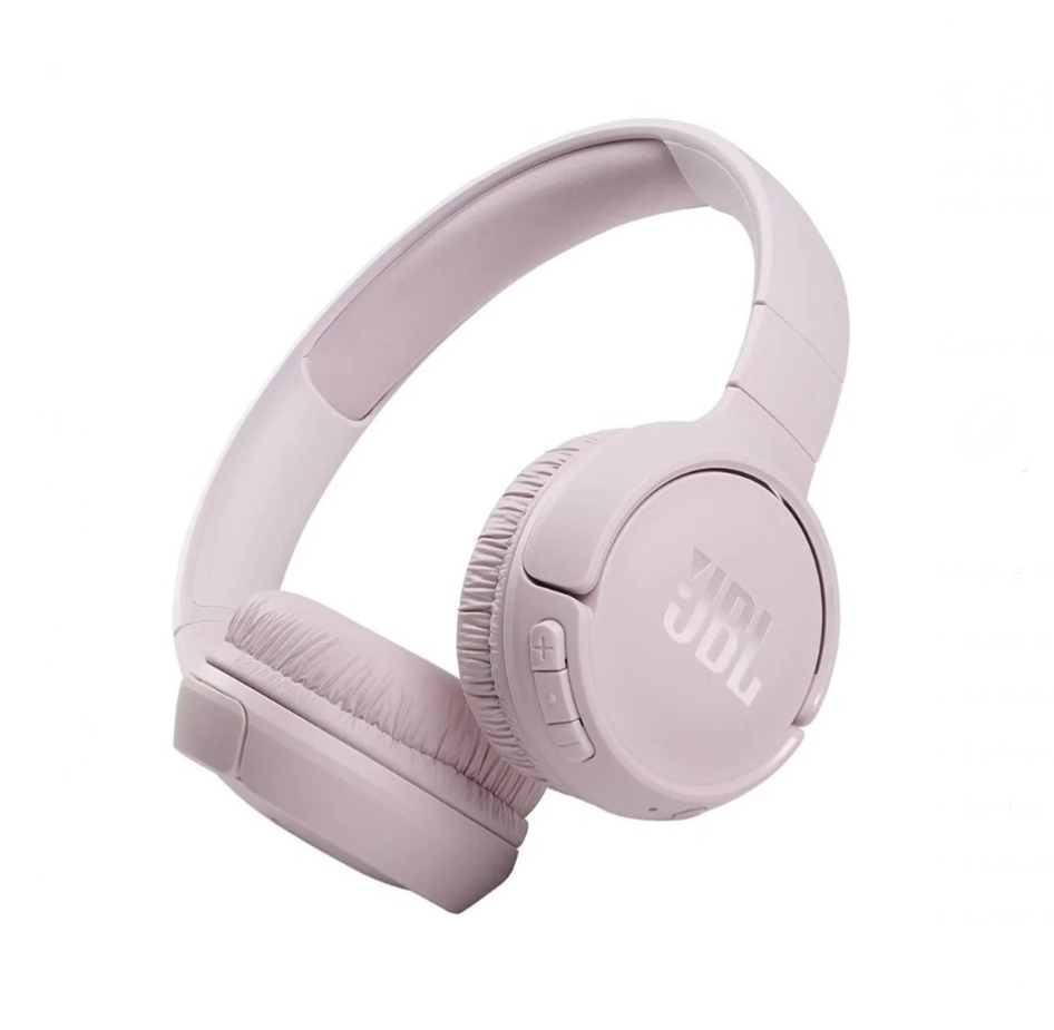 Audífonos inalámbricos JBL Tune 510BT JBLT510BT rosa.