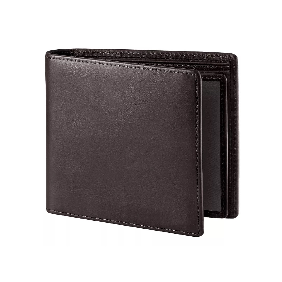 Carteras Para Hombre Billetera Genuina Marron Oscuro