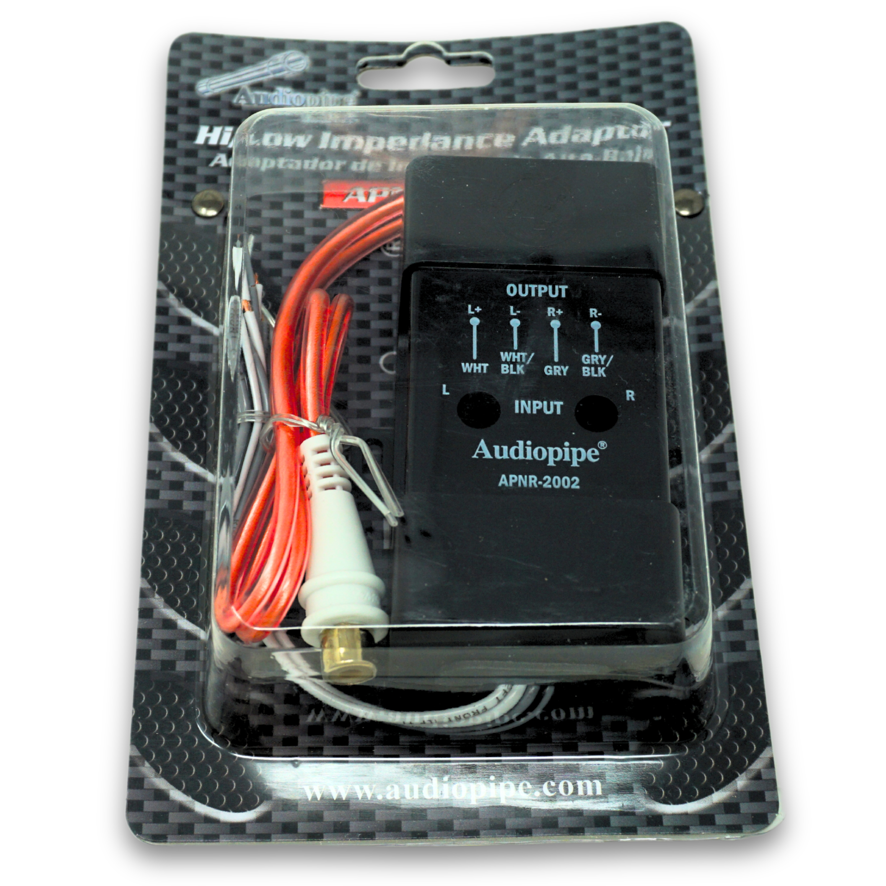 Adaptador de Impedancia Audiopipe APNR-2002 - Aislamiento Completo y Ajustable