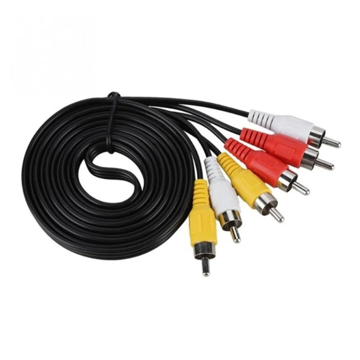 Cable de Audio y Video DVD RCA a RCA 1.8 m.