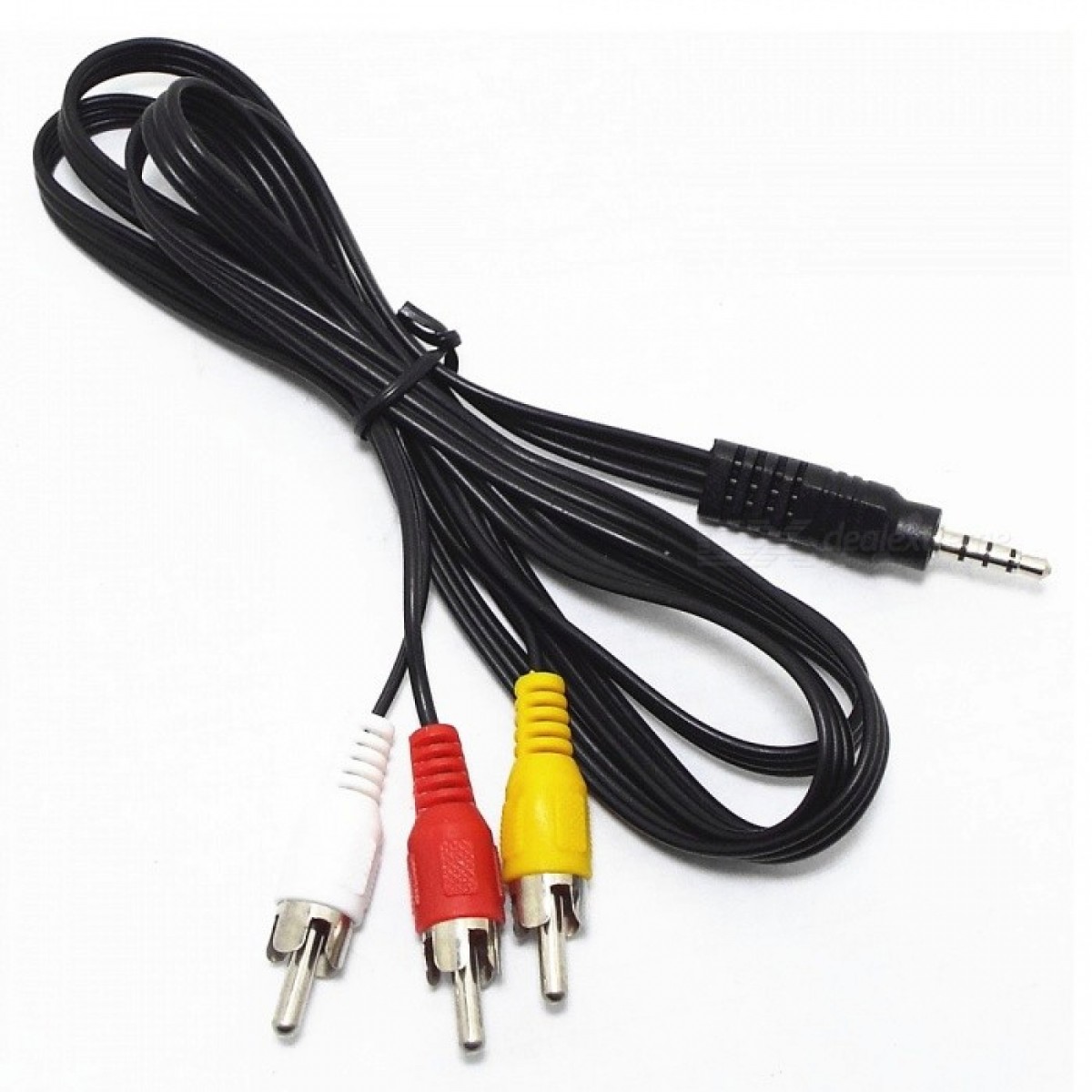 Cable de Audio y Video 3.5mm a RCA 1.8m Videocámara.