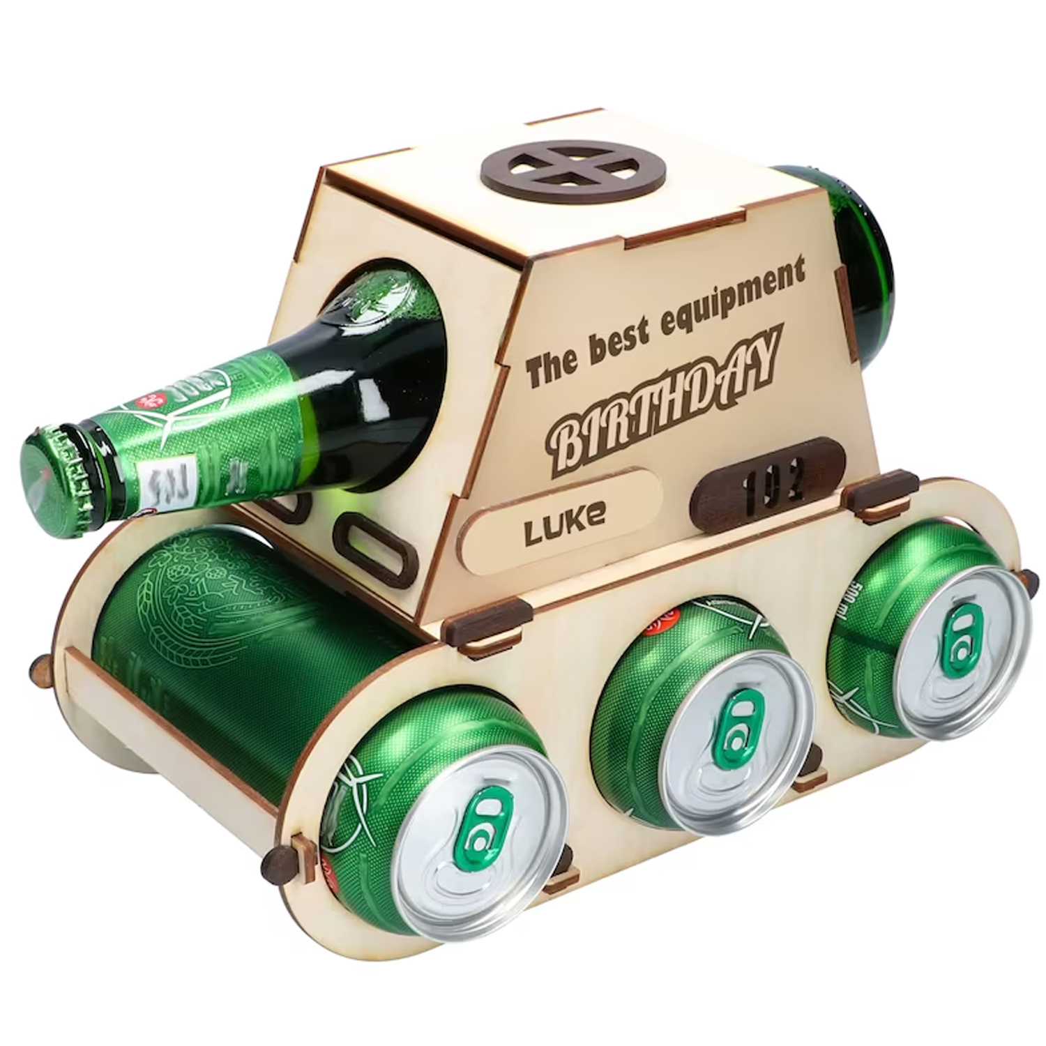 Porta Cerveza Diseño Robusto y Elegante