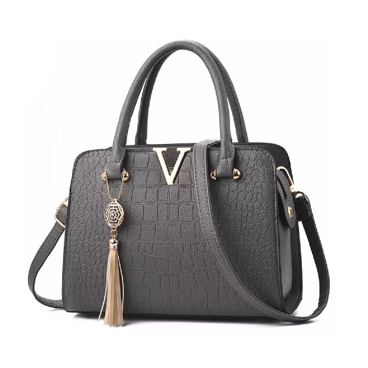 Bolso Bandolera Negra Elegante Impermeable