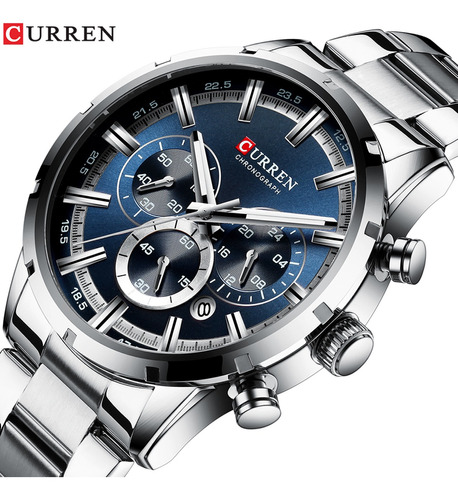 Reloj De Cuarzo Curren 8355 Clásico De Lujo Para Hombre