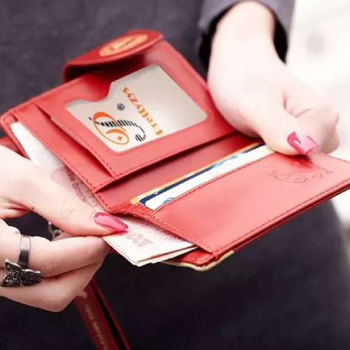 Carteras De Mujer Con Cremallera De Dibujos Monederos Mujer