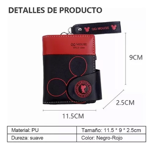 Carteras De Mujer Con Cremallera De Dibujos Monederos Mujer