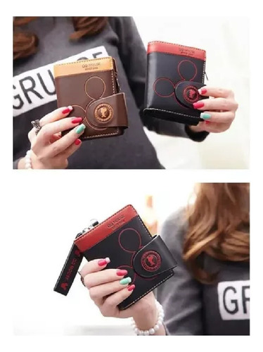 Carteras De Mujer Con Cremallera De Dibujos Monederos Mujer