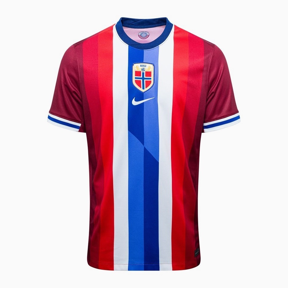 Nuevo! Jersey Noruega Eurocopa 2024/2025 Titular Local Roja Talla M.