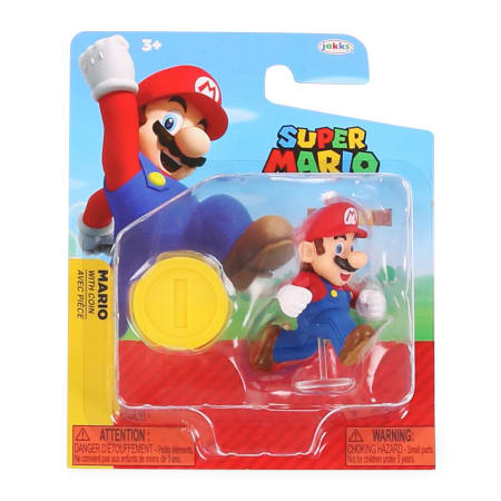 Figura Super Mario Acción Mario Moneda Accesorios Colección Regalo