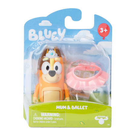 Figura Colección Bluey Story Pack Starter Mum & Ballet Set Regalo.