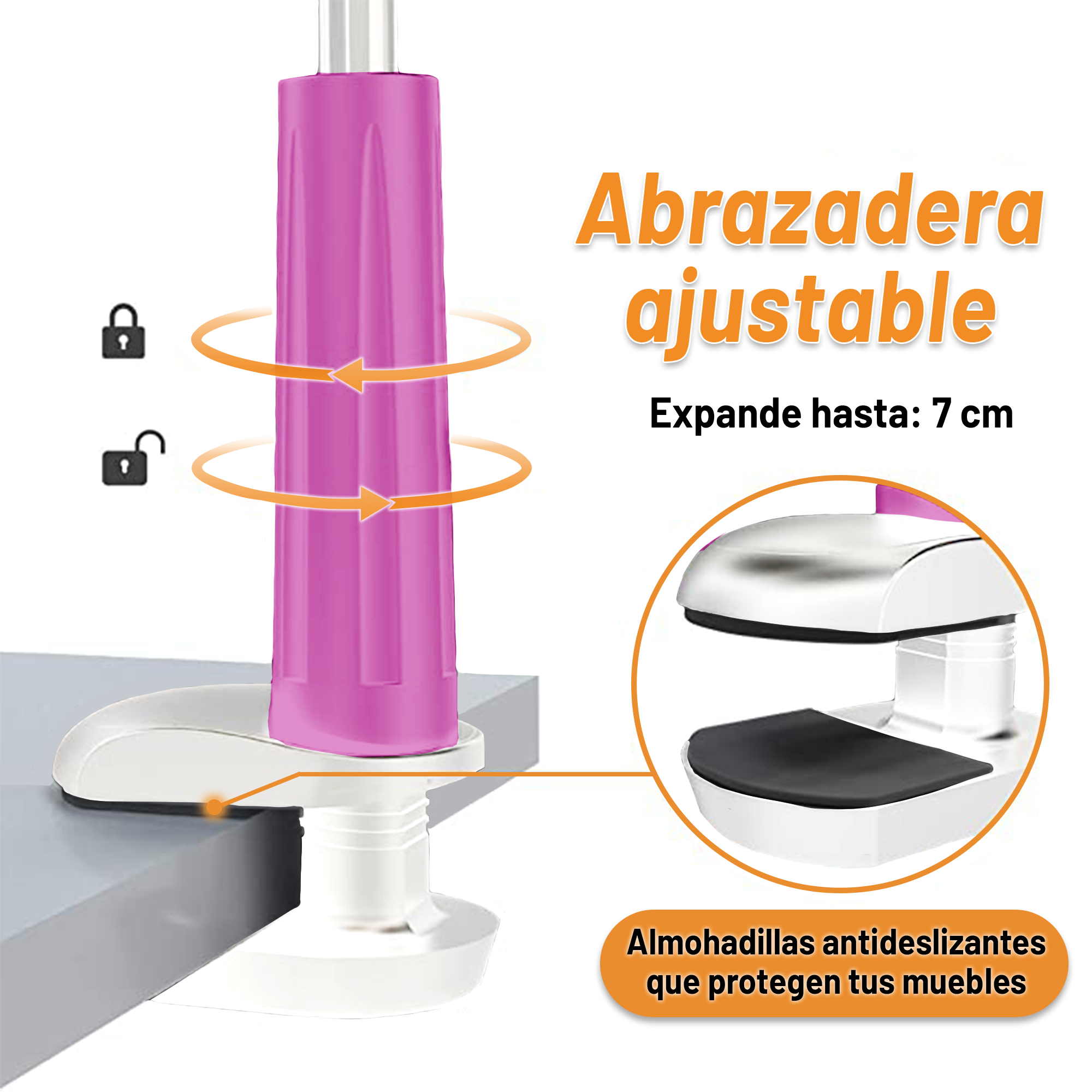 Soporte Para Celular Flexible Para Mesa, Cama O Sillon | Cuotas sin interés