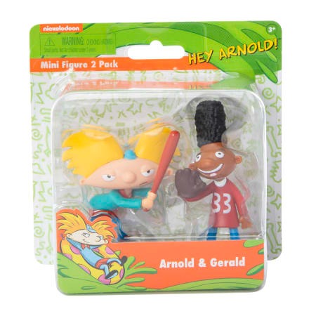Figura Colección Nickelodeon Hey Arnold Gerald Set Regalo.