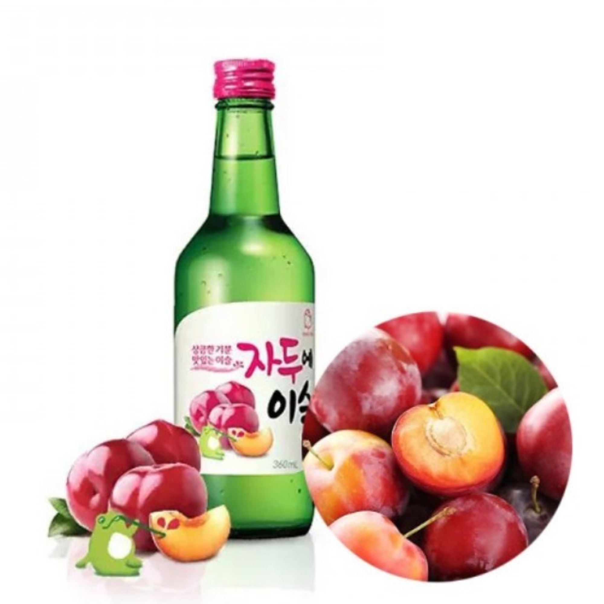 Bebida Coreana Licor Jinro Soju Chamiseul Sabor Surtidos 6 Botellas